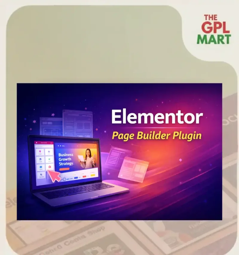 Elementor Pro Page Builder gpl | The GPL Mart