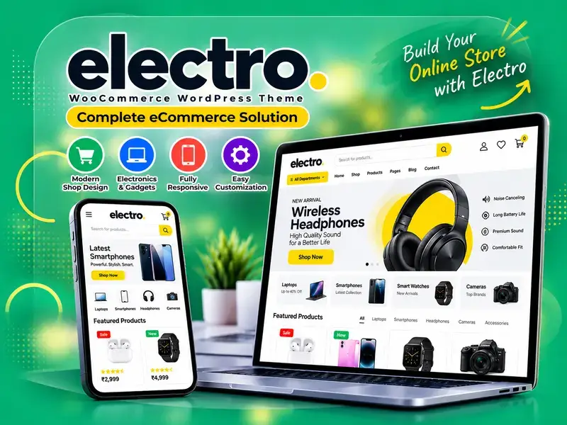 Electro Electronics Store Theme